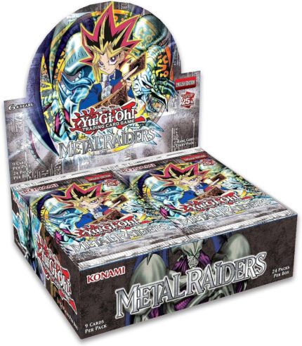 Konami Yu-Gi-Oh! TCG 25th Anniversary Metal Raiders Booster Box – 24 Packs