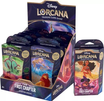 Disney Lorcana TCG The First Chapter – Starter Deck Display