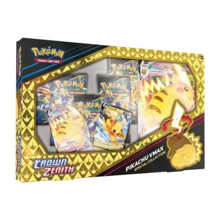 5x Crown Zenith Pikachu VMAX Special Collection Box - Pokémon TCG