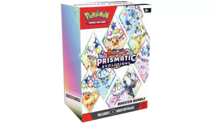 6x Pokémon TCG Prismatic Evolutions Booster Bundle