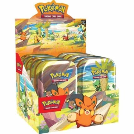 Paldea Friends Mini Tin Sealed Display - Pokémon TCG Scarlet & Violet