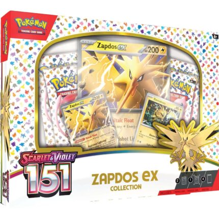 151 Collection Zapdos ex – Pokémon TCG Scarlet & Violet