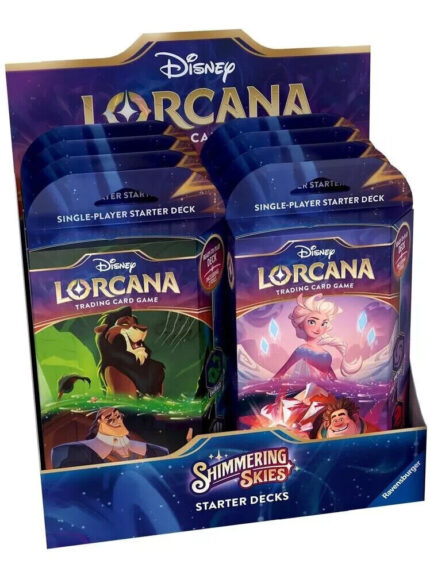 Lorcana TCG: Shimmering Skies – Starter Deck Sealed Case