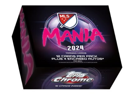 Topps Chrome: MLS Soccer Mania Box 2024