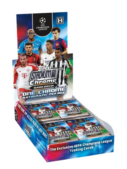 Topps Chrome: UEFA Stadium Club Competitions 2023/24 Hobby Box